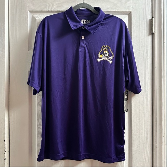 NWT Russell Athletic ECU Pirates Shirt XL - Picture 1 of 6